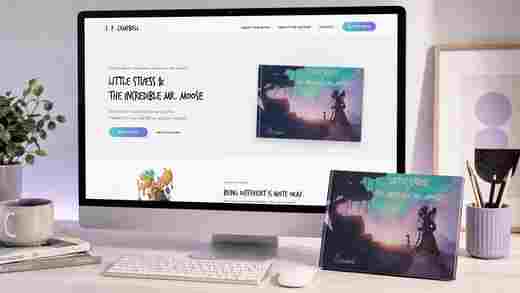 S. P. Campbell author website and Little Stuess book